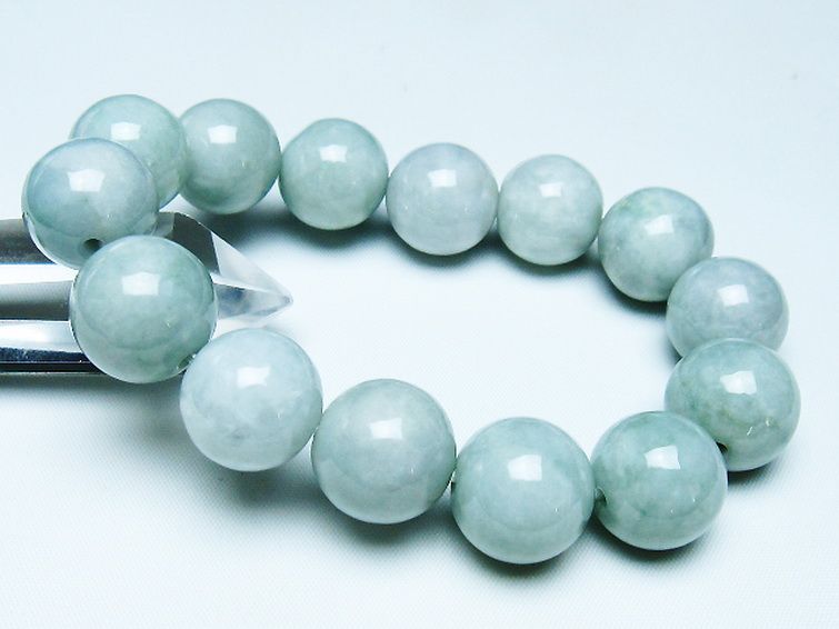 糸魚川翡翠 ブレスレット 18mm [t51-16805] 1枚目