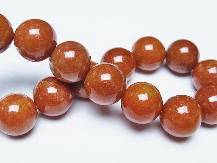 紅翡翠 ブレスレット 14mm [t51-17218] 2枚目