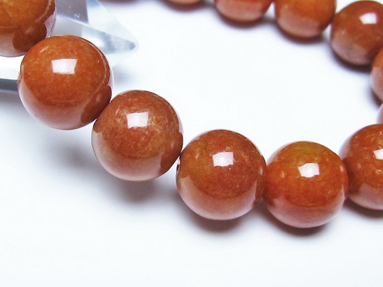 紅翡翠 ブレスレット 14mm [t51-17218] 3枚目