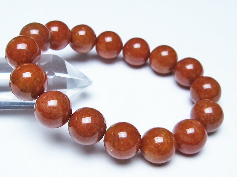 紅翡翠 ブレスレット 14mm [t51-17220] 1枚目