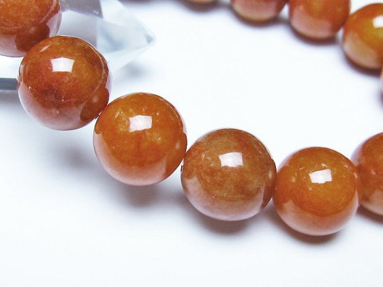 紅翡翠 ブレスレット 14mm [t51-17239] 3枚目