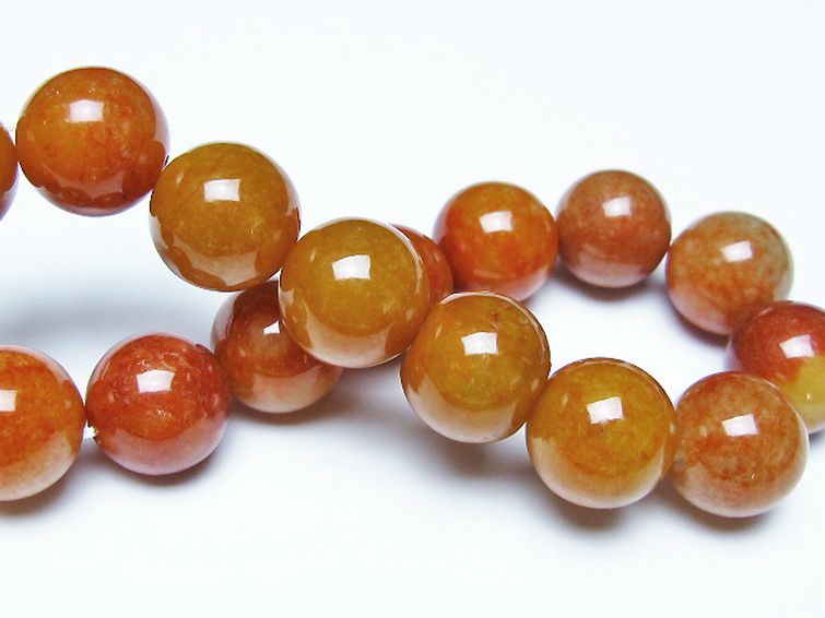 紅翡翠 ブレスレット 14mm [t51-17244] 2枚目