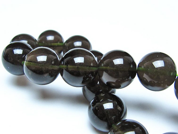 チンターマニストーン アリゾナ州産 天然ガラス ブレスレット