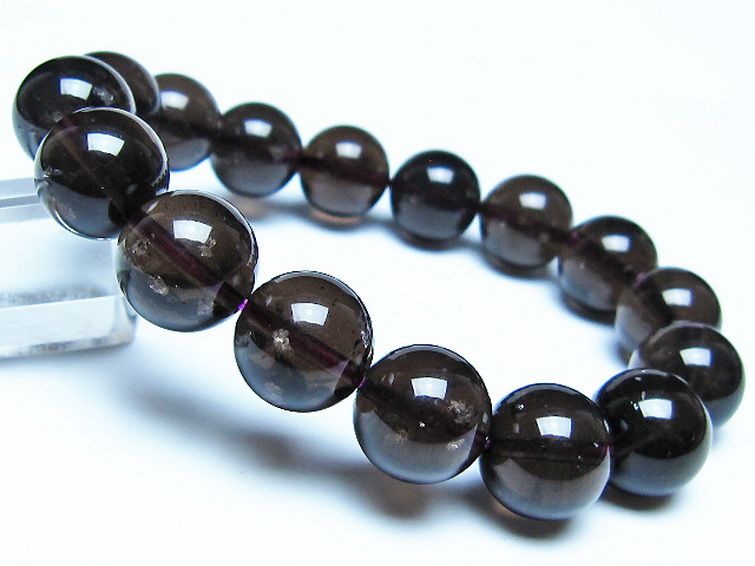 コロンビアナイト コロンビア産 天然ガラス ブレスレット 13mm [t521-2689] 1枚目