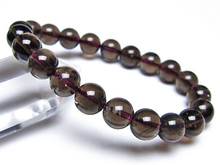 コロンビアナイト コロンビア産 天然ガラス ブレスレット 9mm [t521-2694] 1枚目