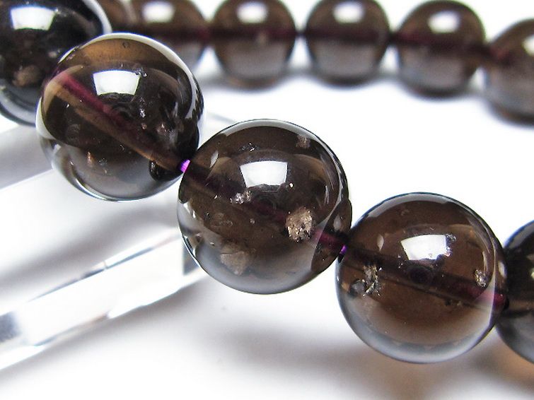 コロンビアナイト コロンビア産 天然ガラス ブレスレット 15mm [t521-2715] 2枚目