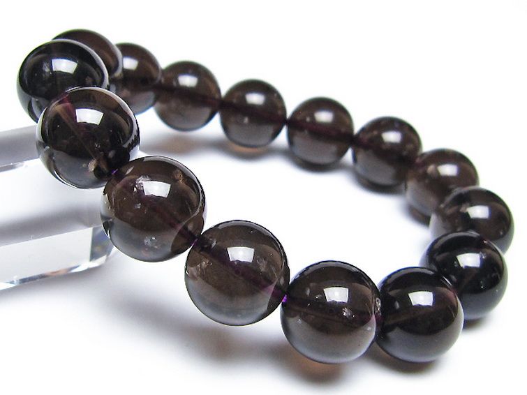 コロンビアナイト コロンビア産 天然ガラス ブレスレット 14mm [t521-2722] 1枚目