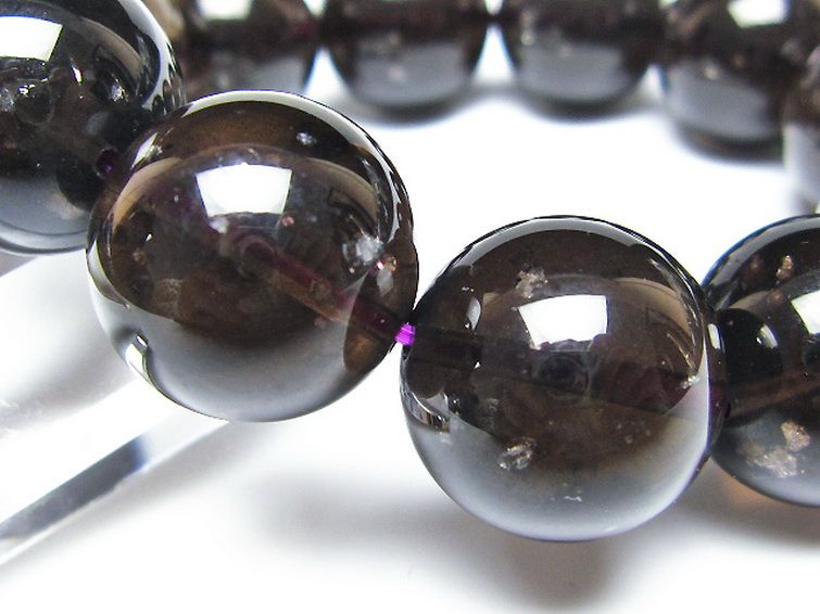 コロンビアナイト コロンビア産 天然ガラス ブレスレット 19mm [t521-2727] 2枚目