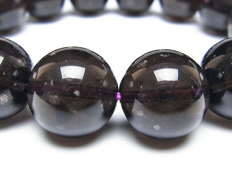 コロンビアナイト コロンビア産 天然ガラス ブレスレット 15mm [t521-2737] 2枚目