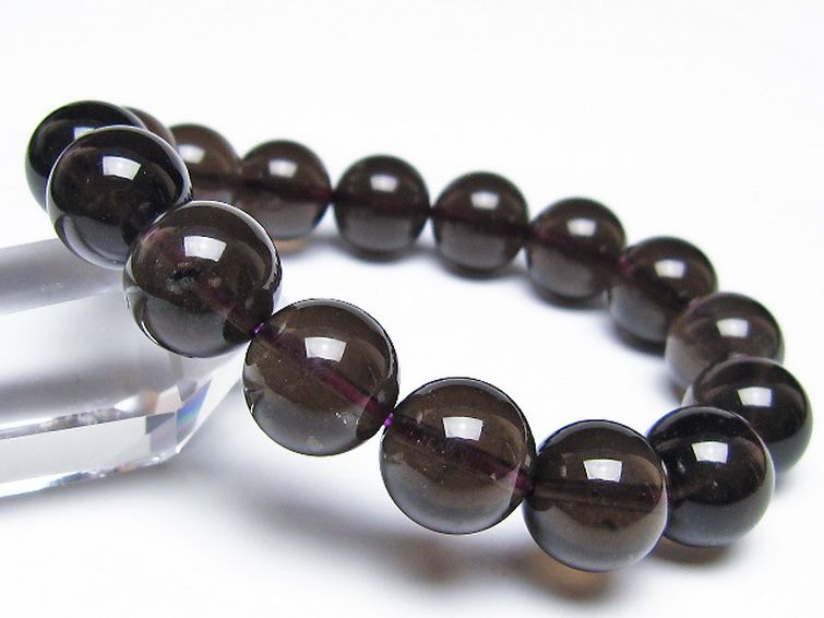 コロンビアナイト コロンビア産 天然ガラス ブレスレット 13mm [t521-2743] 1枚目