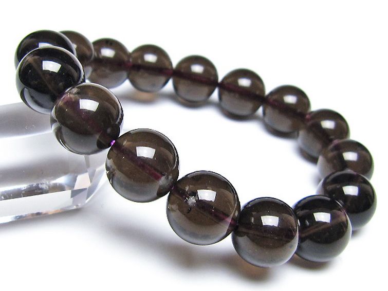 コロンビアナイト コロンビア産 天然ガラス ブレスレット 13mm [t521-2747] 1枚目