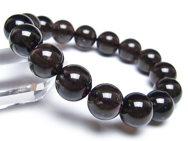 コロンビアナイト コロンビア産 天然ガラス ブレスレット 13mm [t521-2750] 1枚目