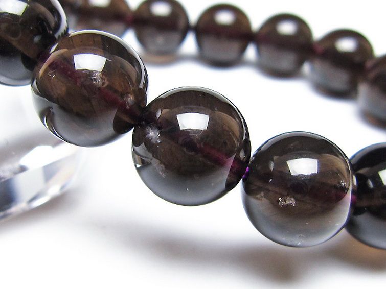 コロンビアナイト コロンビア産 天然ガラス ブレスレット 13mm [t521-2750] 2枚目