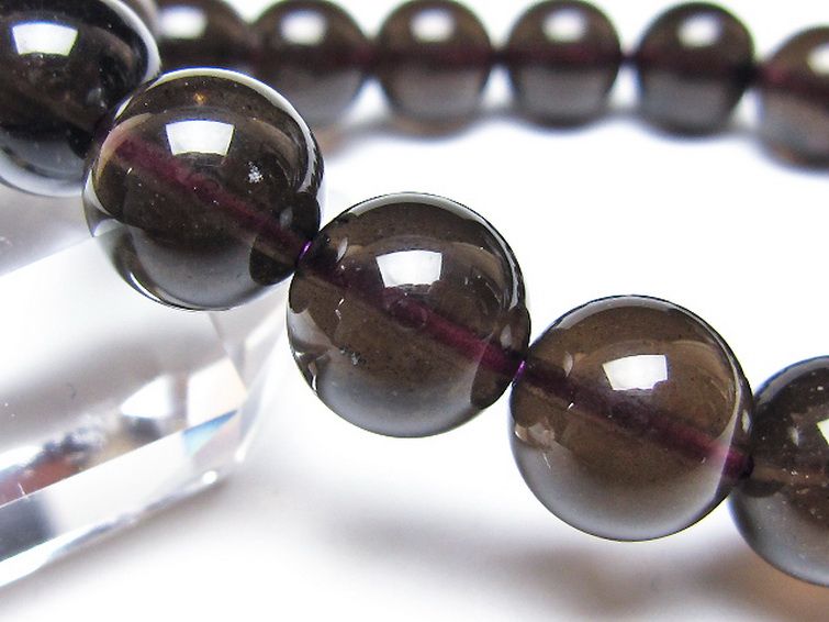 コロンビアナイト コロンビア産 天然ガラス ブレスレット 12mm [t521-2752] 2枚目