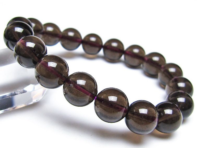 コロンビアナイト コロンビア産 天然ガラス ブレスレット 11mm [t521-2763] 1枚目