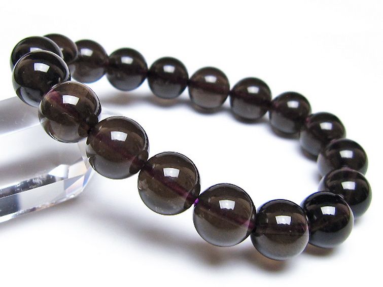 コロンビアナイト コロンビア産 天然ガラス ブレスレット 11mm [t521-2767] 1枚目