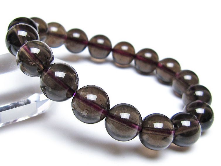 コロンビアナイト コロンビア産 天然ガラス ブレスレット 11mm [t521-2769] 1枚目