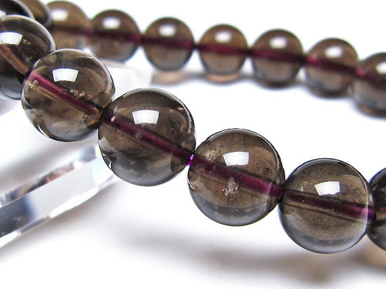 コロンビアナイト コロンビア産 天然ガラス ブレスレット 11mm [t521-2769] 2枚目