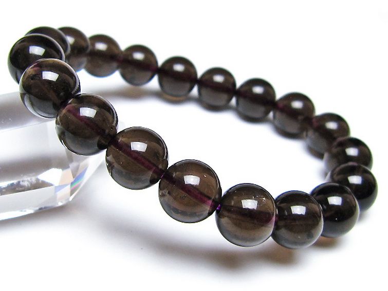 コロンビアナイト コロンビア産 天然ガラス ブレスレット 11mm [t521-2772] 1枚目