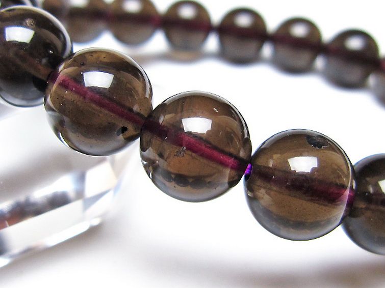 コロンビアナイト コロンビア産 天然ガラス ブレスレット 11mm [t521-2772] 2枚目