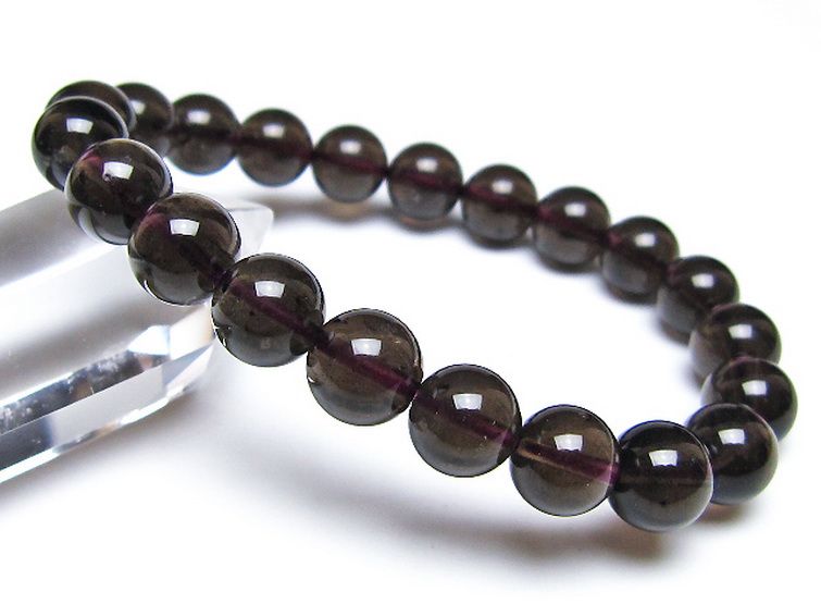 コロンビアナイト コロンビア産 天然ガラス ブレスレット 9mm [t521-2775] 1枚目