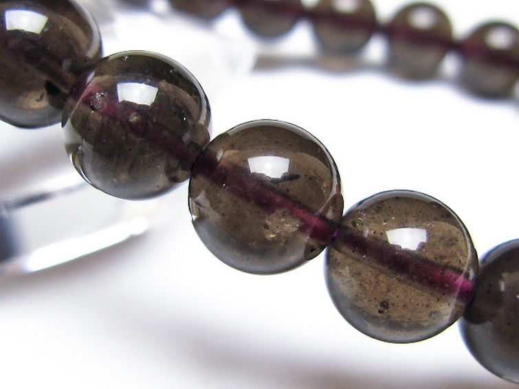 コロンビアナイト コロンビア産 天然ガラス ブレスレット 9mm [t521-2778] 2枚目