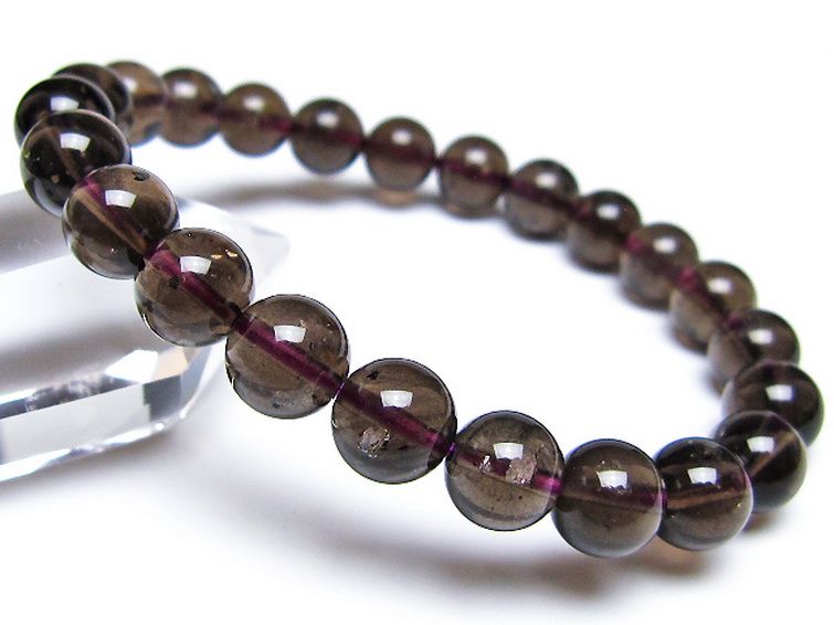 コロンビアナイト コロンビア産 天然ガラス ブレスレット 9mm [t521-2781] 1枚目