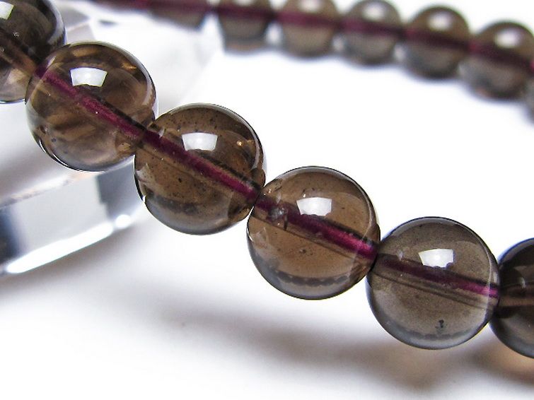 コロンビアナイト コロンビア産 天然ガラス ブレスレット 9mm [t521-2788] 2枚目