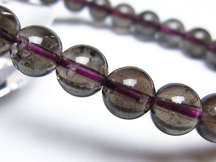 コロンビアナイト コロンビア産 天然ガラス ブレスレット 8mm [t521-2798] 2枚目