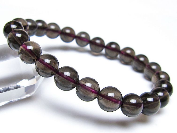 コロンビアナイト コロンビア産 天然ガラス ブレスレット 9mm [t521-2802] 1枚目