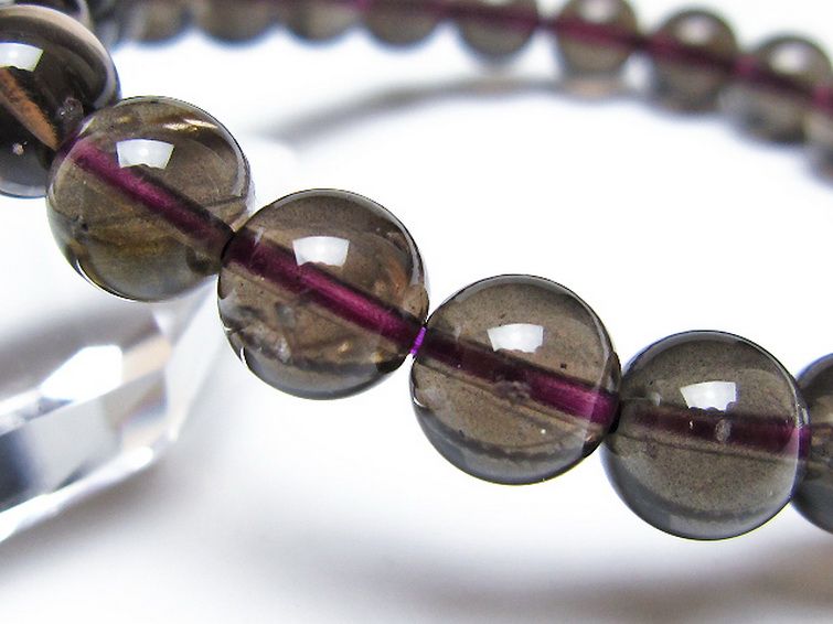 コロンビアナイト コロンビア産 天然ガラス ブレスレット 9mm [t521-2802] 2枚目