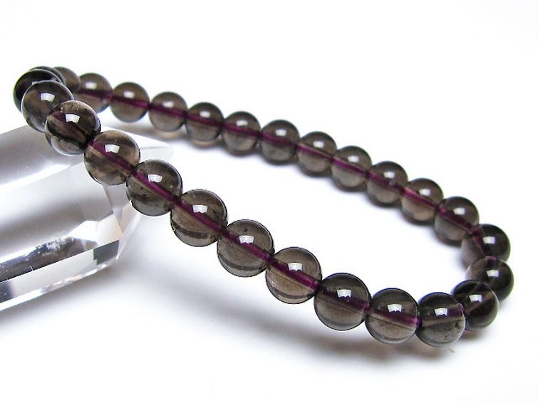 コロンビアナイト コロンビア産 天然ガラス ブレスレット 7mm [t521-2805] 1枚目