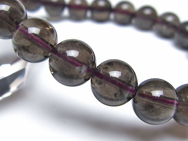 コロンビアナイト コロンビア産 天然ガラス ブレスレット 9mm [t521-2812] 2枚目