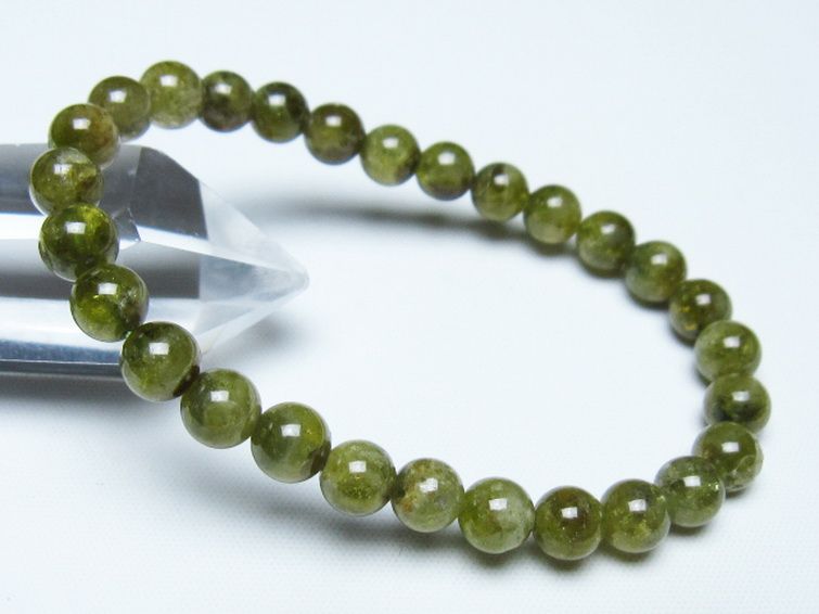 ツァボライト ブレスレット 7mm [t523-1887] 1枚目