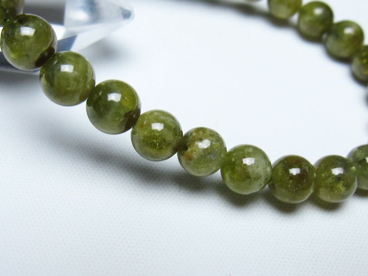 ツァボライト ブレスレット 7mm [t523-1887] 3枚目