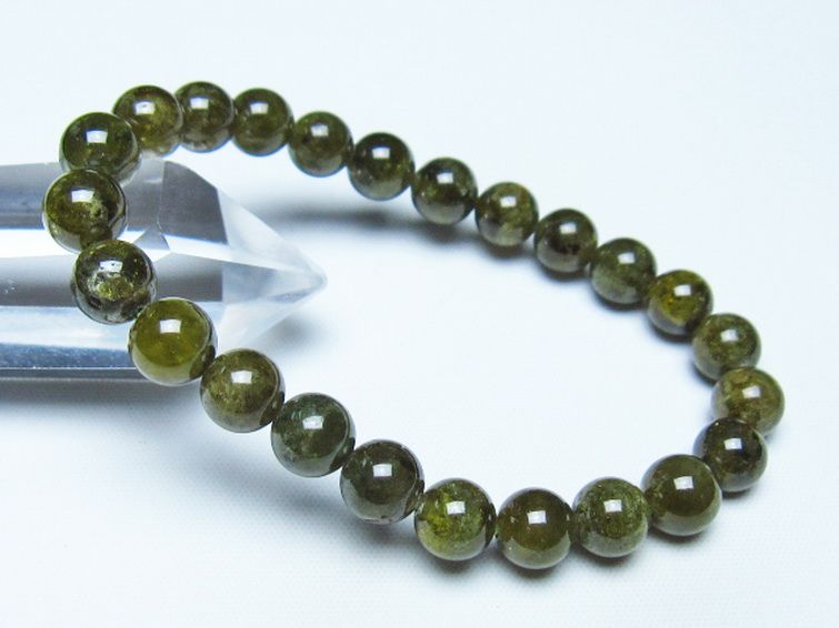 ツァボライト ブレスレット 8mm [t523-1891] 1枚目