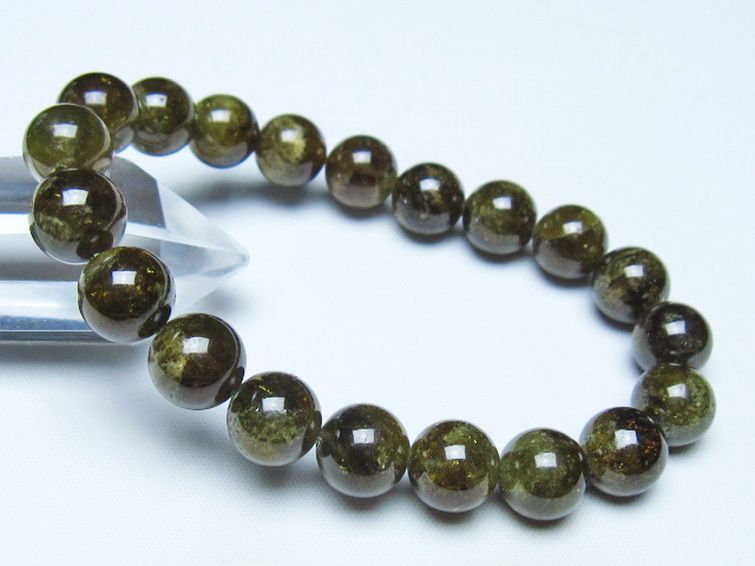 ツァボライト ブレスレット 10mm [t523-1897] 1枚目