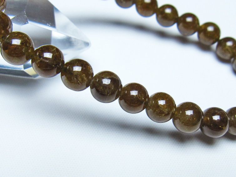 ツァボライト ブレスレット 7mm [t523-1903] 3枚目