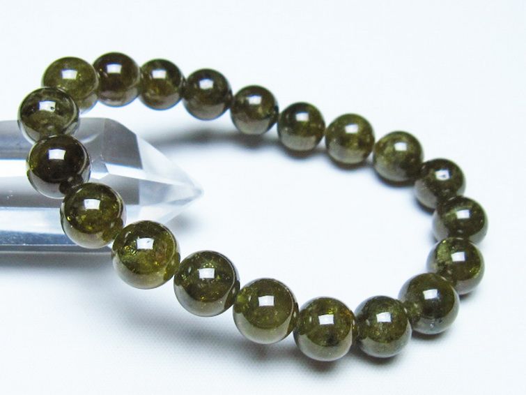 ツァボライト ブレスレット 10mm [t523-1923] 1枚目