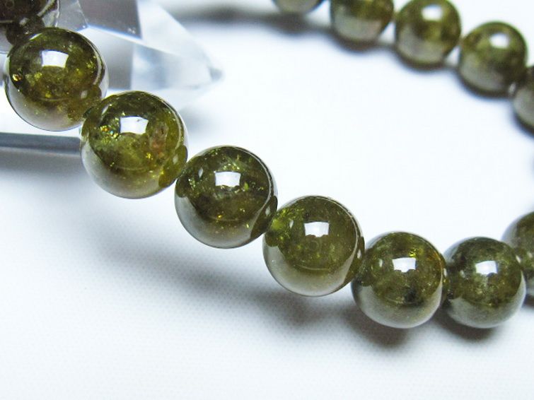 ツァボライト ブレスレット 10mm [t523-1923] 3枚目