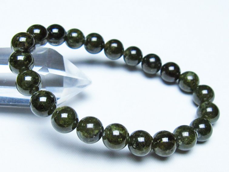 ツァボライト ブレスレット 9mm [t523-1925] 1枚目