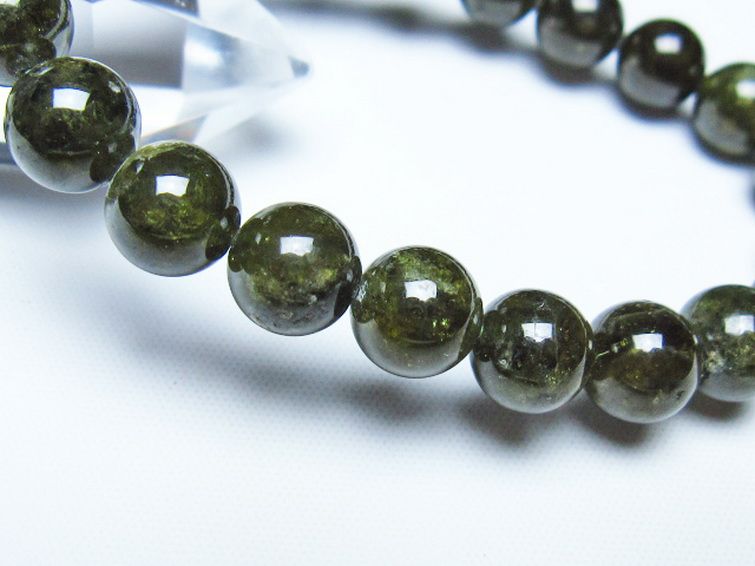 ツァボライト ブレスレット 9mm [t523-1925] 3枚目