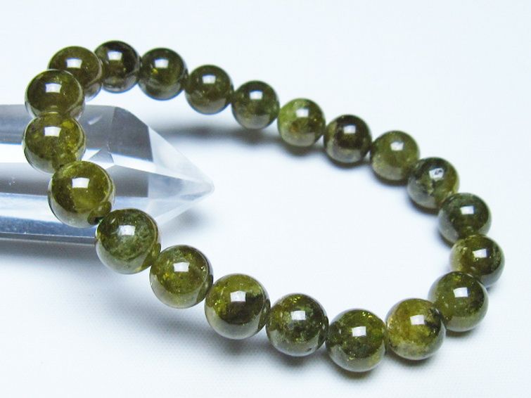 ツァボライト ブレスレット 9mm [t523-1927] 1枚目