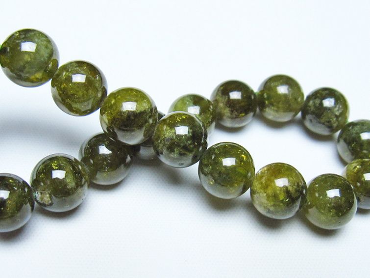 ツァボライト ブレスレット 9mm [t523-1927] 2枚目