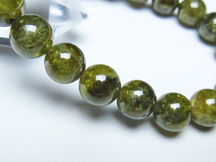 ツァボライト ブレスレット 9mm [t523-1927] 3枚目