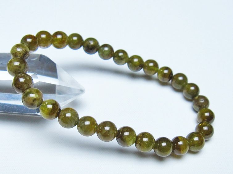 ツァボライト ブレスレット 7mm [t523-1930] 1枚目