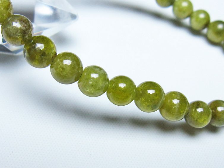 ツァボライト ブレスレット 6mm [t523-1934] 3枚目