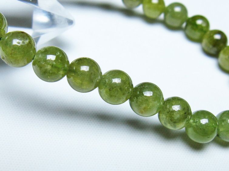 ツァボライト ブレスレット 7mm [t523-1937] 3枚目