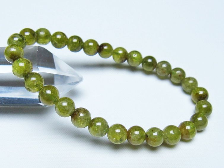 ツァボライト ブレスレット 7mm [t523-1943] 1枚目