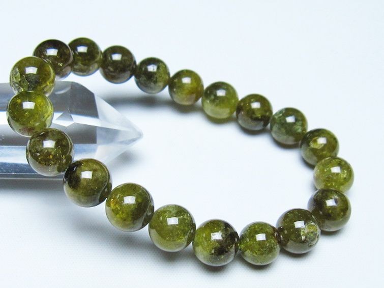 ツァボライト ブレスレット 10mm [t523-1951] 1枚目
